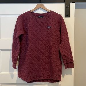 Patagonia quilted crew neck women’s sweatshirt